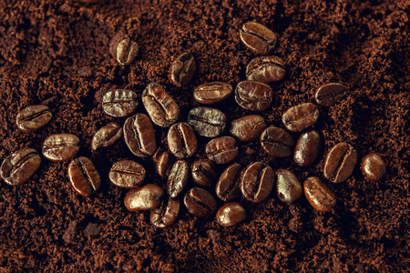 咖啡渣咖啡豆