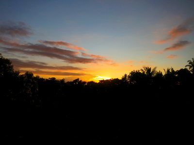 印度尼西亚巴厘岛的日落图片