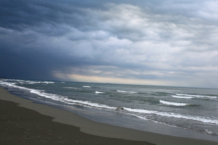 海洋海岸风暴