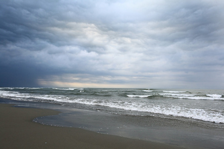 海洋海岸风暴