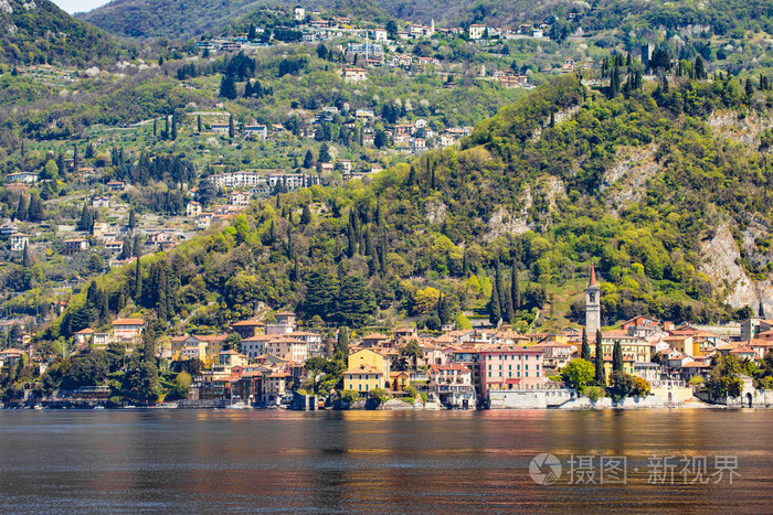 在意大利科摩湖 varenna 村