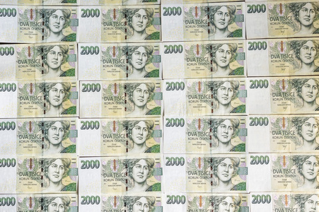 捷克货币排列模式图片