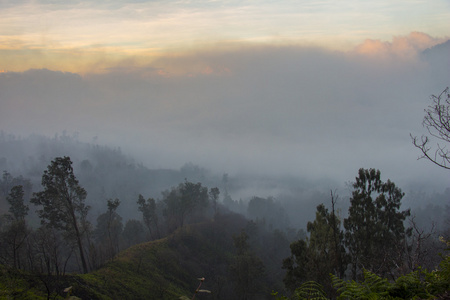 卡瓦 Ijen，印度尼西亚爪哇