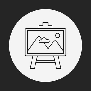 绘画作品图标集图片-绘画作品图标集素材-绘画作品图标集插画-摄图新