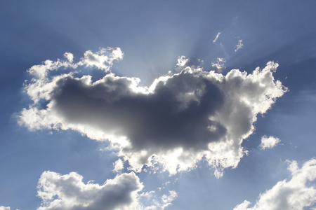 遮挡太阳的云图片