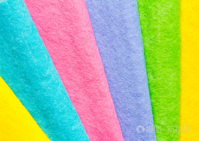 泰瑞手巾的不同的颜色背景