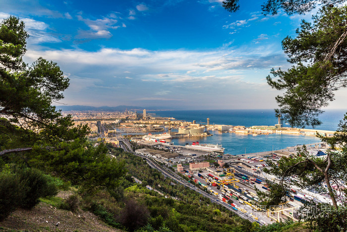 巴塞罗那,西班牙的港口