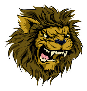 狮子吉祥物字符