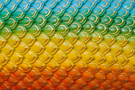 龙鳞皮肤上的绿色抽象龙或蛇鳞黑色的龙鳞片无缝背景纹理龙鳞龙鳞神奇