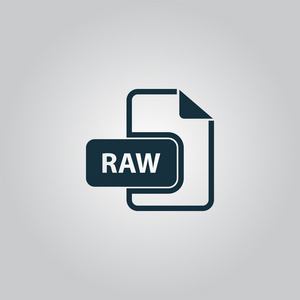 Raw 图像文件扩展图标