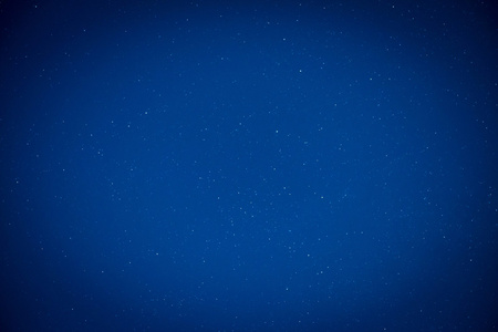 蓝蓝的夜满天繁星