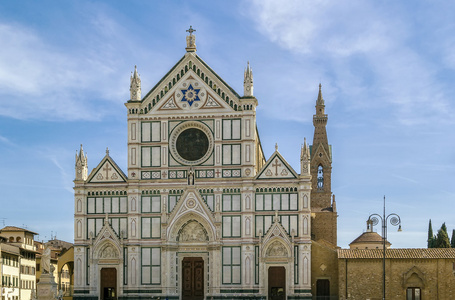 大教堂的圣十字教堂，佛罗伦萨，意大利