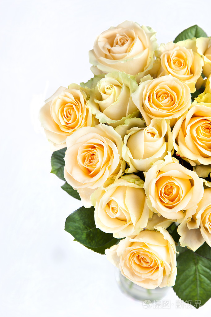 大束黄玫瑰