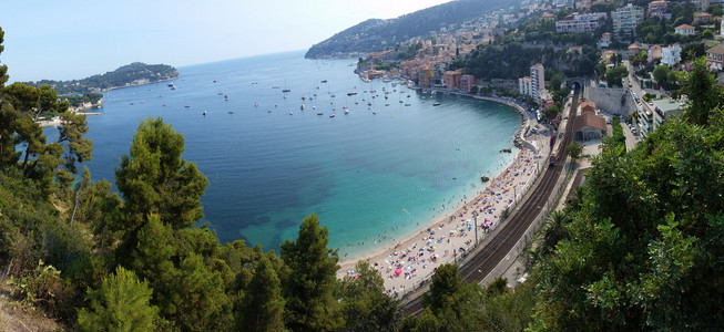 Villefranche Surmer全景Cote dazur