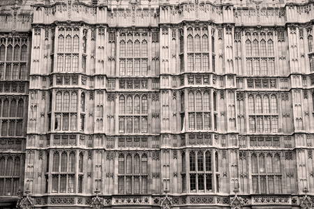 老在伦敦历史议会玻璃窗口结构