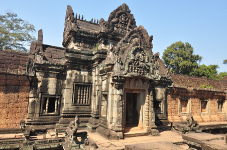 在暹粒 Banteay Samre 寺收获柬埔寨