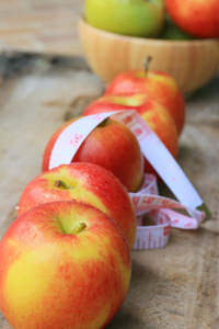 卷尺和苹果