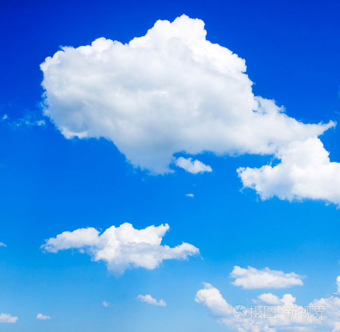 蓝蓝的天空白云照片-正版商用图片1jl1t3-摄图新视界