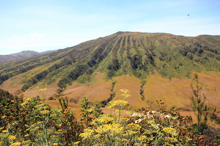 印度尼西亚山火山