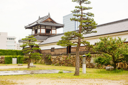 大川河上的日本老广岛。