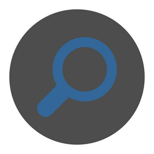 查看平面钴和灰色圆形按钮照片