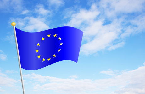 欧洲联盟标志的天空图片
