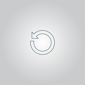 背景图最新简约环形箭头照片