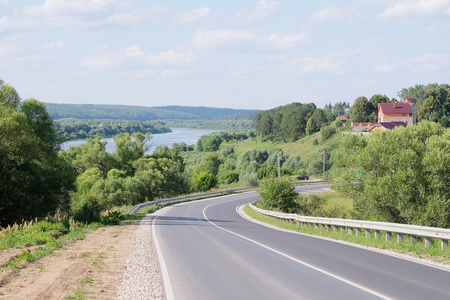 与乡村道路景观图片