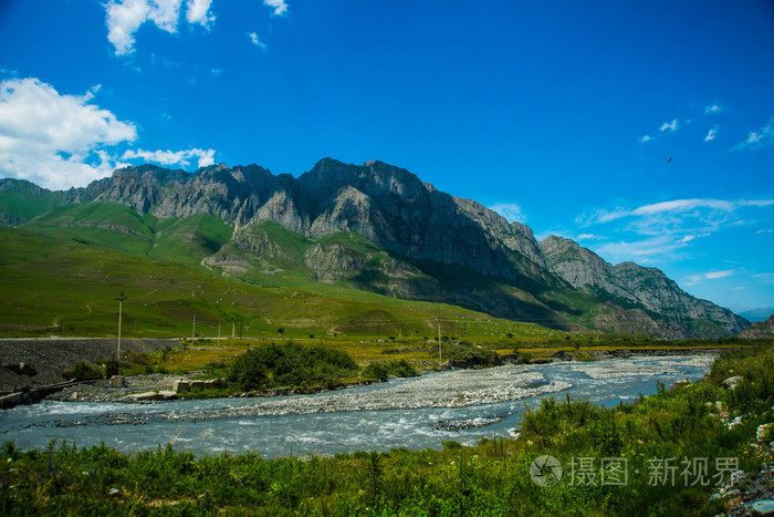 山, 山河.高加索.俄罗斯