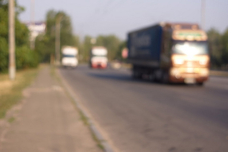 道路轨道背景模糊旅行