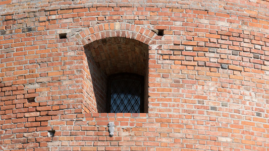 老窗口在老中世纪城堡