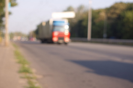 道路轨道背景模糊旅行