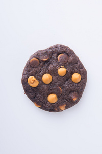 choklad chips cookies p bakgrund