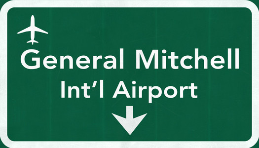 密尔沃基将军 Mitchell 美国国际机场公路居留权