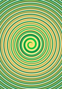 抽象的圆形绿色景抽象光背景