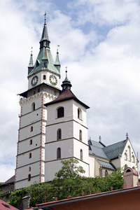 小镇 Kremnica 城堡