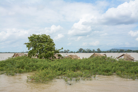 曼德勒，缅甸8 月 01 洪水在曼德勒 8 月 01 日。在曼德勒，缅甸 2015