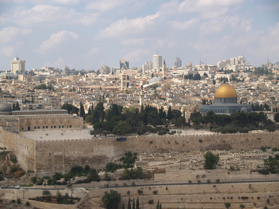 耶路撒冷以色列2012年10月9日山台寺的景色