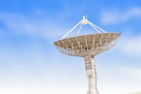 卫星天线雷达大尺寸隔离蓝天背板