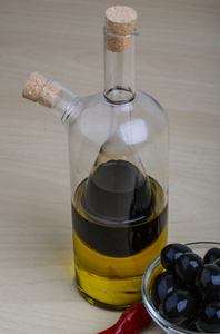 橄榄油和醋