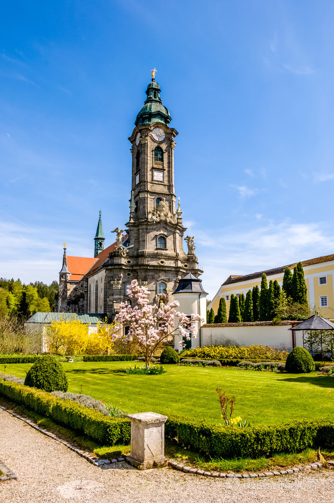 在较低的奥地利修道院zwettl修道院