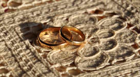 结婚戒指夫妇