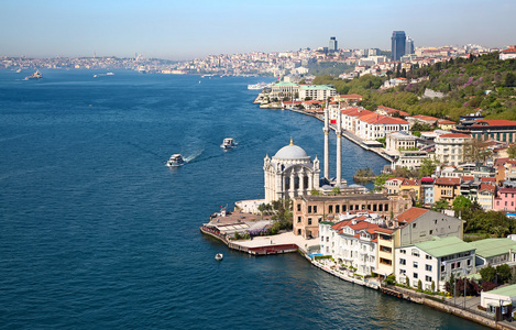 现代的伊斯坦布尔城市风景