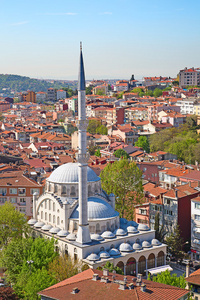 现代的伊斯坦布尔城市风景