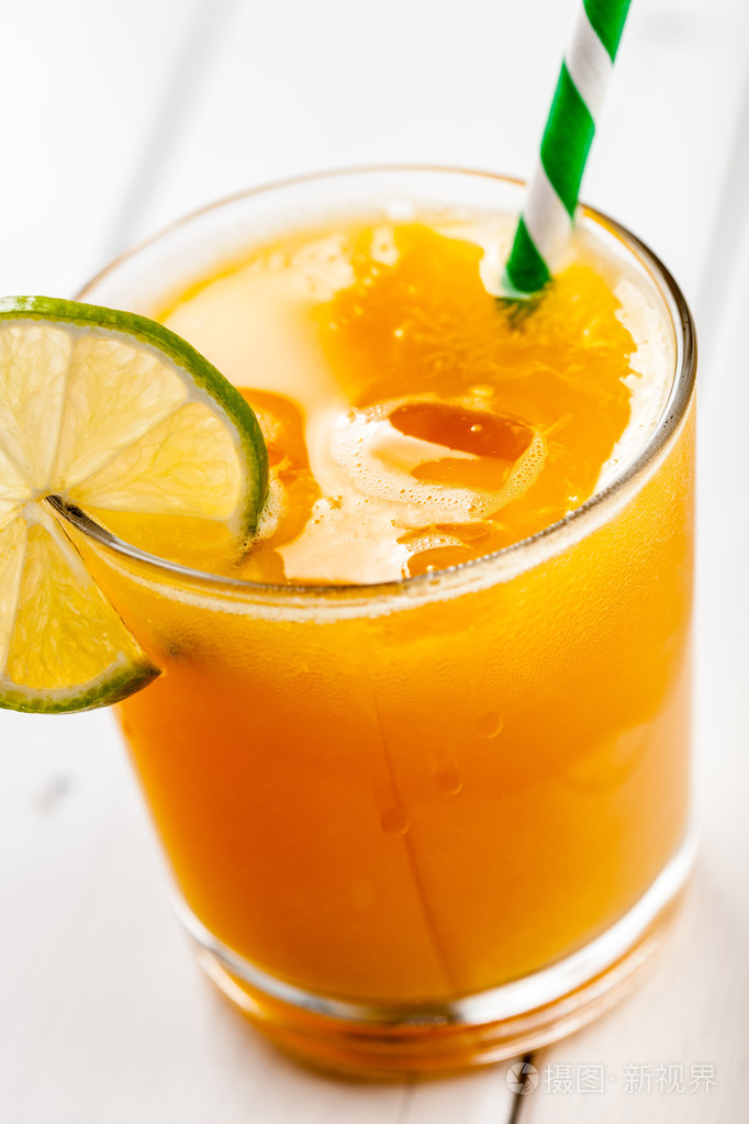 桔子汁加冰