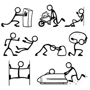 铅笔推图片-铅笔推素材-铅笔推插画-摄图新视界