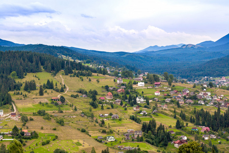 农村山风景