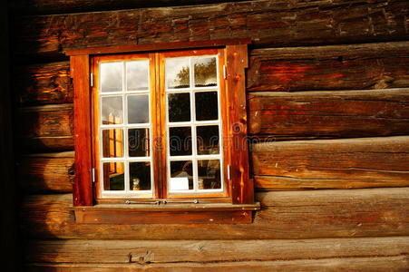挪威风化木窗板
