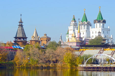 俄罗斯莫斯科伊兹梅洛沃的克里姆林宫