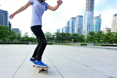 城市滑板运动